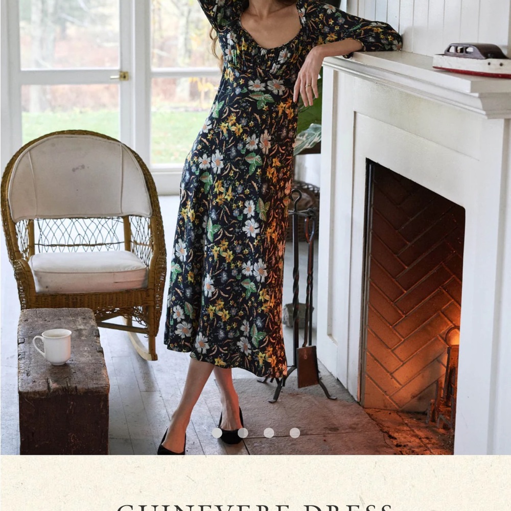 NWT! DOEN GUINEVERE DRESS IN SWEET ANEMONE